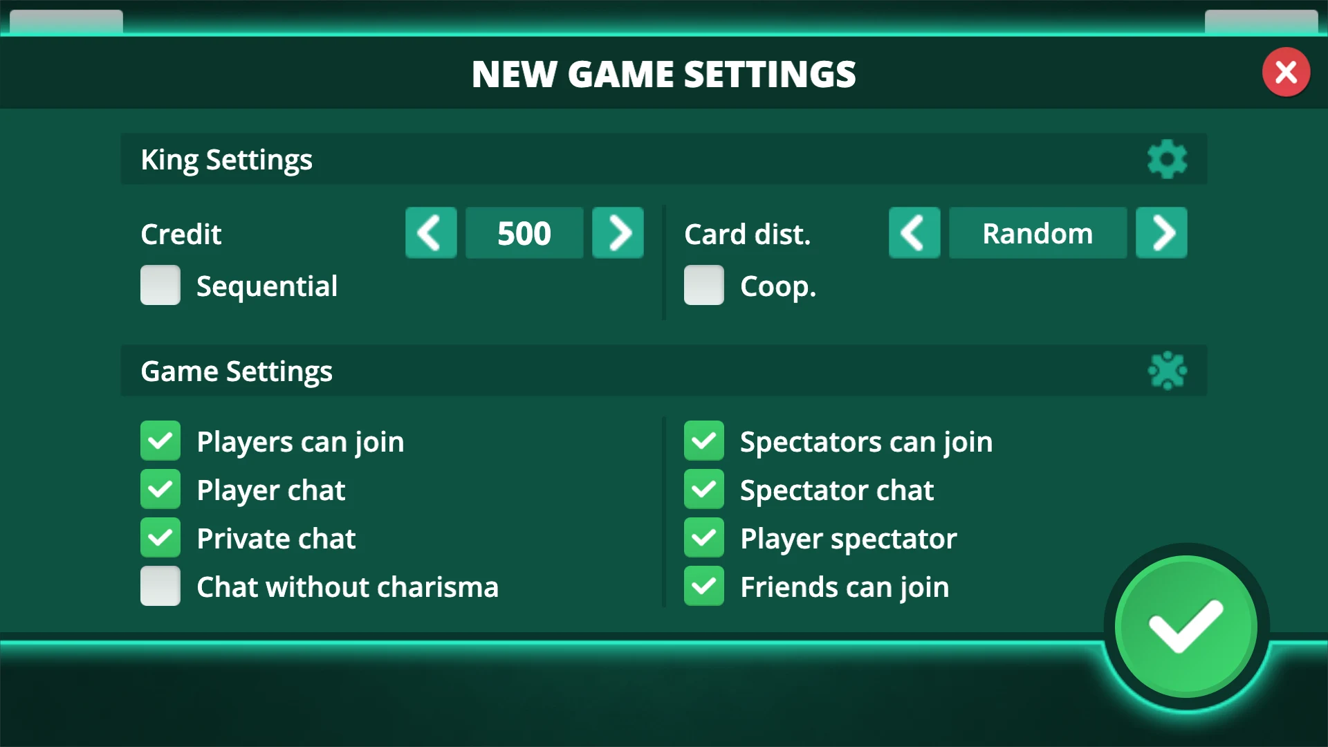 King Online screenshot